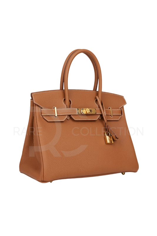 Birkin 30 gold togo ghw