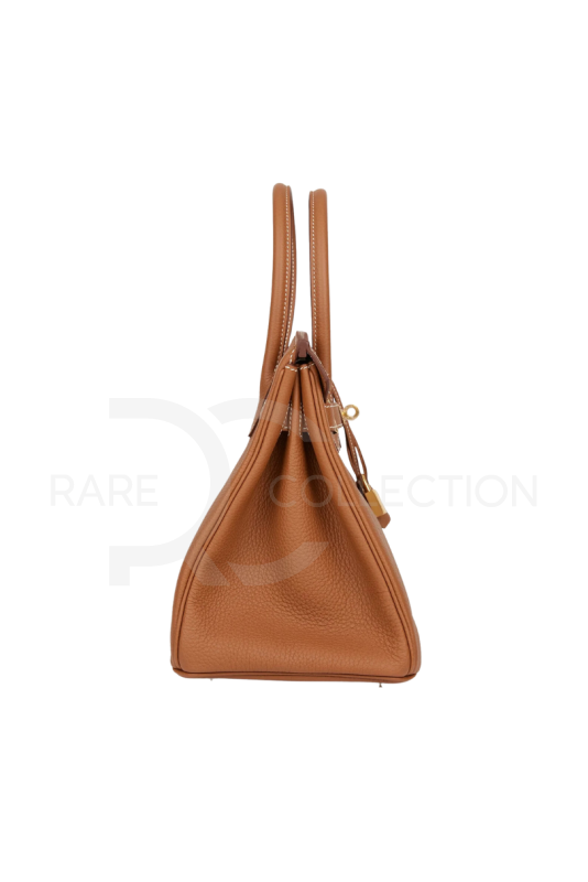 Birkin 30 gold togo ghw