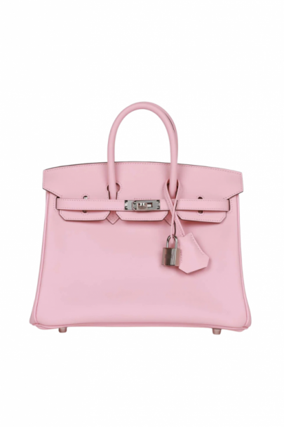 Birkin 25 Rose Sakura Swift Phw